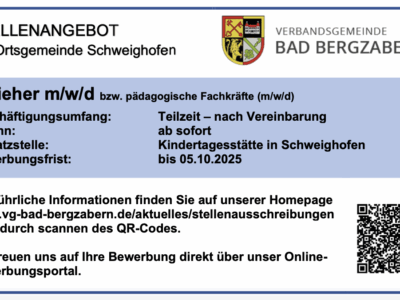 Wir suchen eine Pädagogische Fachkraft m/w/d