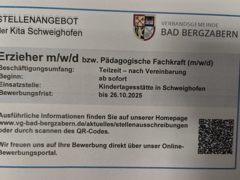 Erzieher/in