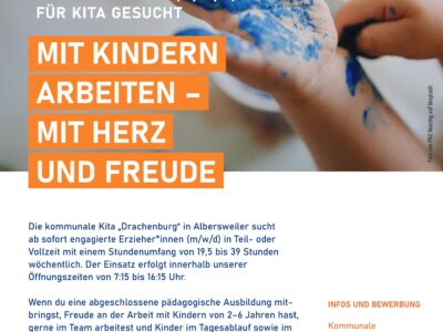 Pädagogisches Personal gesucht