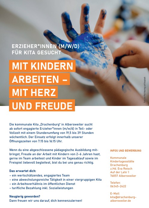 Vertretungskräfte gesucht!