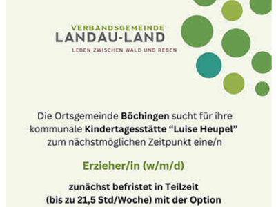 Pädagogische Fachkraft gesucht